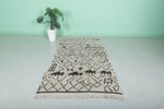 Berber Rug 3.6 FT × 7.7 FT Wool Runner Rug