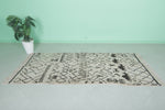 Berber Rug 3.6 FT × 7.7 FT Wool Runner Rug