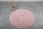 Round Moroccan wool 5 Feet - round rug