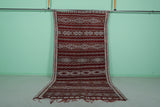 Vintage Moroccan Kilim 5.5 FT X 10.2 FT