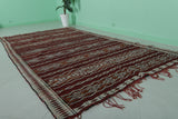 Vintage Moroccan Kilim 5.5 FT X 10.2 FT