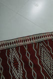 Vintage Moroccan Kilim 5.5 FT X 10.2 FT