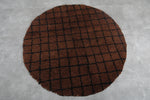 Round Moroccan wool 5.1 Feet - round rug