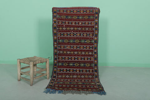 Moroccan rug 2.4 X 5 Feet