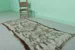 Vintage moroccan runner rug 2.7 FT X 5.9 FT