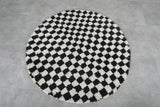 Moroccan round rug - moroccan rug round