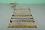 Handwoven Moroccan rug 3.8 FT X 5.5 FT