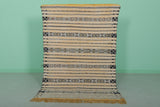 Handwoven Moroccan rug 3.8 FT X 5.5 FT