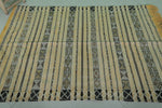 Handwoven Moroccan rug 3.8 FT X 5.5 FT