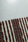 Berber Handira Stripe Moroccan kilim 5 FT X 8.4 FT