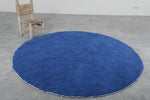 Round Moroccan wool 6 Feet - round rug