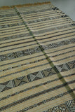 Handwoven Moroccan rug 3.8 FT X 5.5 FT