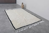 handmade beni ourain rug 4.5 X 6.5 Feet - minimalist design