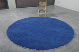 Round Moroccan wool 6 Feet - round rug