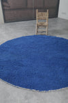 Round Moroccan wool 6 Feet - round rug