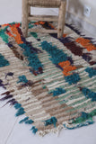 Colorful Moroccan Berber Rug - 2.5 X 4 Feet