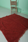 Moroccan rug 3.4 FT × 3.4 FT