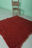 Moroccan rug 3.4 FT × 3.4 FT