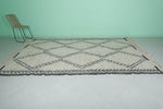 Diamond Moroccan Wool Rug - 6.3 x 11 Ft | Vintage Elegance