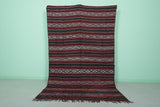 Handwoven Kilim Rug - 5.5 FT × 8.8 FT | Moroccan Berber Art