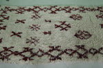 Moroccan berber rug 4 X 7.3 Feet - Boucherouite Rugs