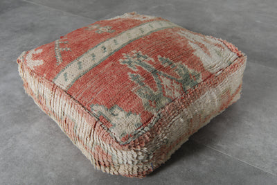 Handmade Kilim Floor Pouf – Soft Kilim Pouf - kilim pouf