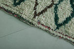 Moroccan berber rug 3.8 X 5.5 Feet - Boucherouite Rugs