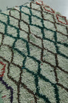 Moroccan berber rug 3.8 X 5.5 Feet - Boucherouite Rugs