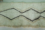 Moroccan berber rug 2.9 X 5.8 Feet - Boucherouite Rugs