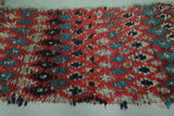 Moroccan berber rug 2.7 X 5.2 Feet - Boucherouite Rugs