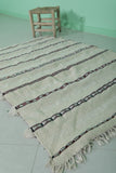 Moroccan wedding blanket rug 3.4 FT X 5 FT