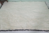 Berber handmade rug 4.7 X 6.7 Feet - minimalist design