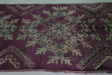 Old Moroccan rug 7 x 15.1 Feet