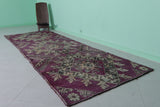 Old Moroccan rug 7 x 15.1 Feet