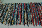 Colorful Striped Shaggy Rug 2.4 X 4.7 Feet