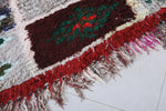 Moroccan berber rug 3.2 X 6.4 Feet - Boucherouite Rugs