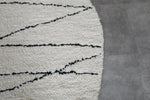 Custom rounded berber rug - wool rug