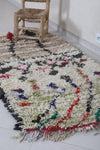 Handmade Moroccan Berber Rug - 3 X 5.8 Feet