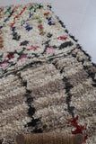 Handmade Moroccan Berber Rug - 3 X 5.8 Feet