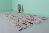 Vintage berber rug 4.2 FT X 7.1 Feet