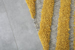 Yellow handwoven rug - Custom rug - Moroccan Wool rug