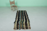 Moroccan berber rug 1.8 X 5 Feet - Beni ourain rugs