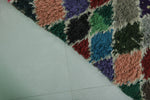 Moroccan berber rug 3 X 5.9 Feet - Boucherouite Rugs