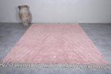 Pink Moroccan rug 8 X 9.9 Feet