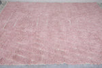 Pink Moroccan rug 8 X 9.9 Feet