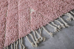 Pink Moroccan rug 8 X 9.9 Feet