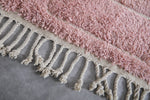 Pink Moroccan rug 8 X 9.9 Feet