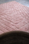 Pink Moroccan rug 8 X 9.9 Feet