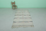 Runner Berber rug Blanket 3.5 FT X 6.3 FT