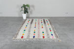 Moroccan Berber rug 4.6 FT × 6.8 FT